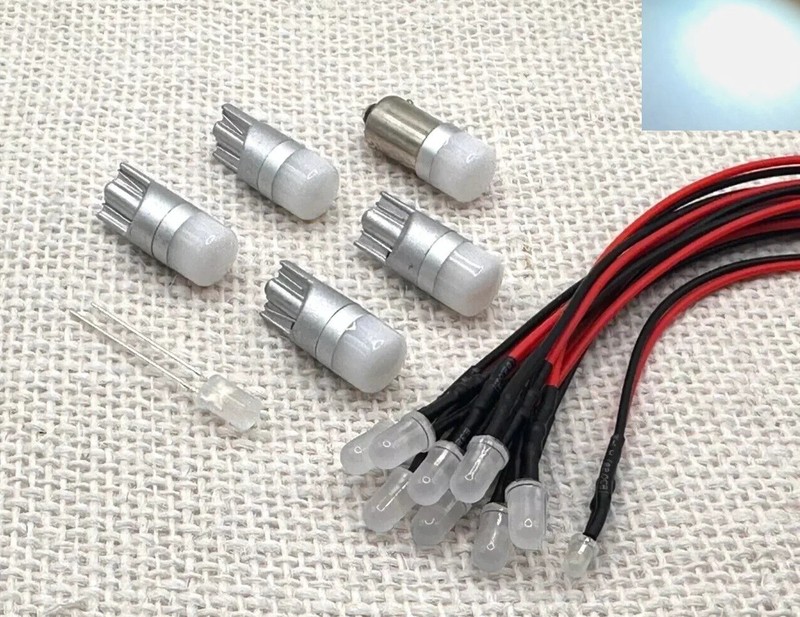 Pioneer SX-950 SX-5570 replacement LED lamps kit bulb lights upgrade WHITE