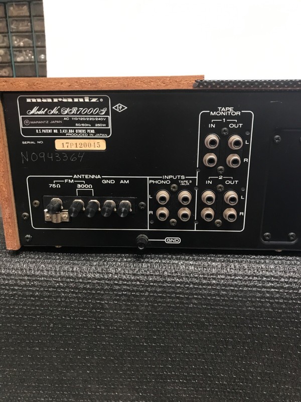 vintage marantz stereo receiver sr 7000g gallery