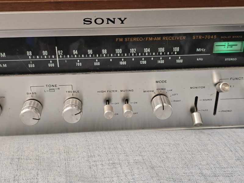 Vintage Sony STR-7045 AM/FM Stereo Receiver - One Owner - TESTED & WORKING gallery