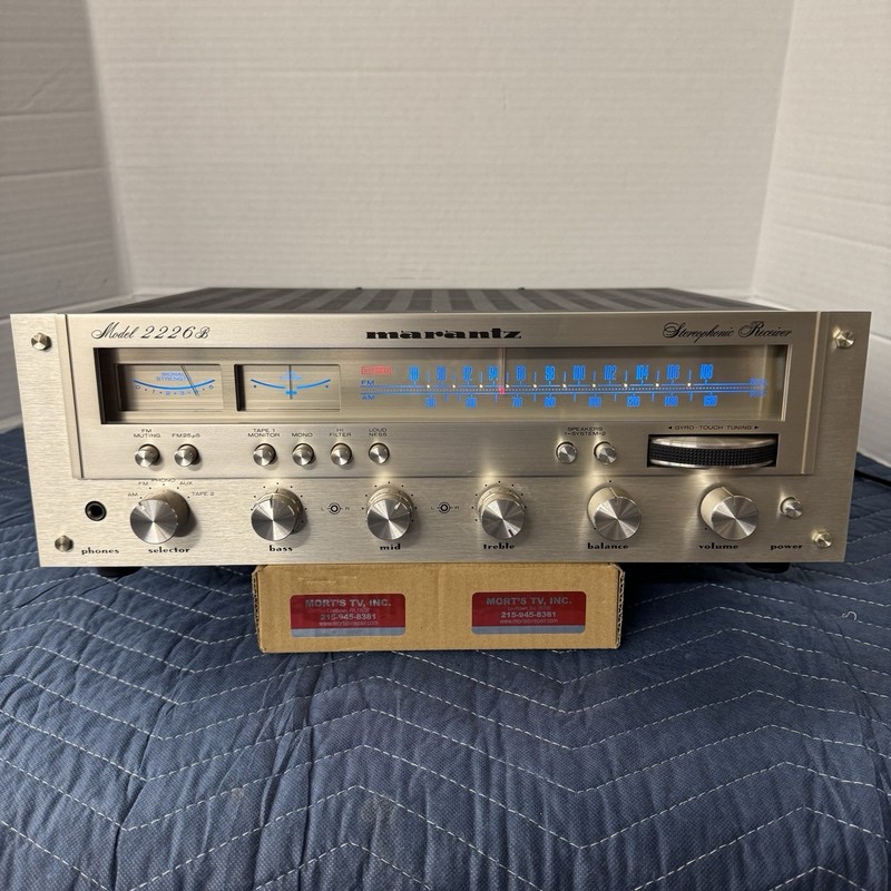 MARANTZ 2226B VINTAGE AM/FM STEREO RECEIVER – SERVICED – CLEANED – TESTED