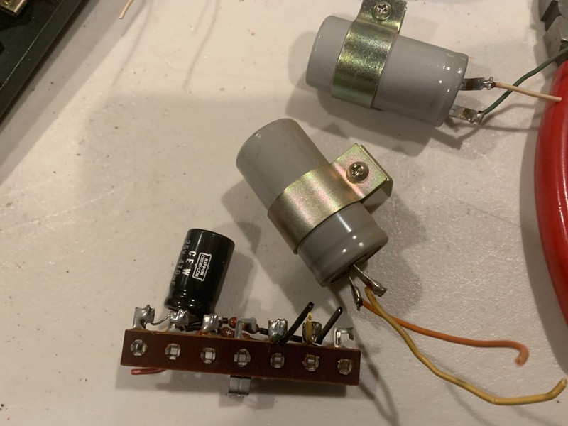 Pioneer SX-1500TD Stereo Receiver Parting Out -Misc Capacitors + Bridge