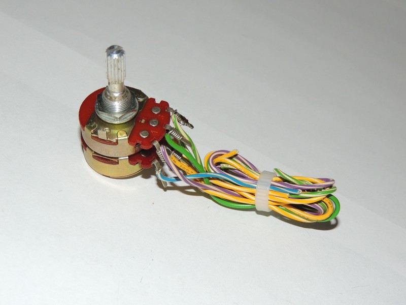 Pioneer TX-8100 Rotary FM Output Level Switch & Full Wire ACV-113