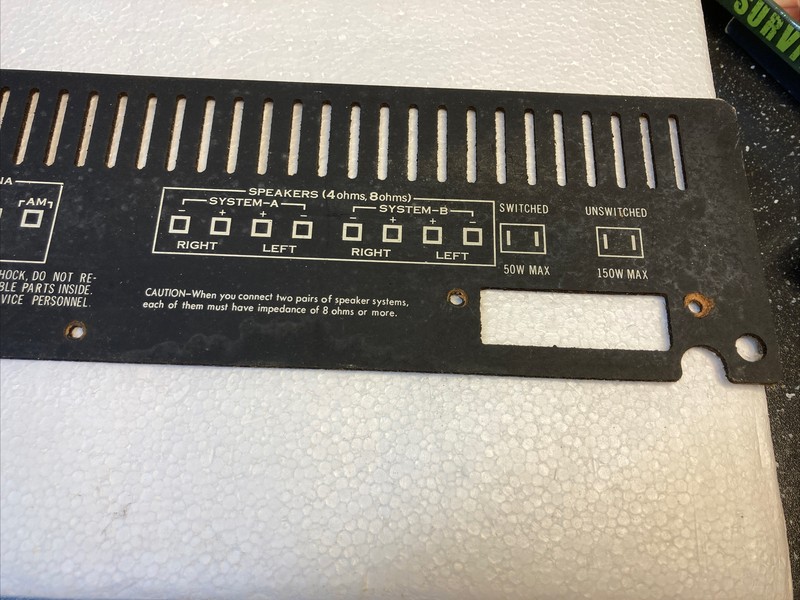 Sansui Stereo Receiver 331 back cover gallery