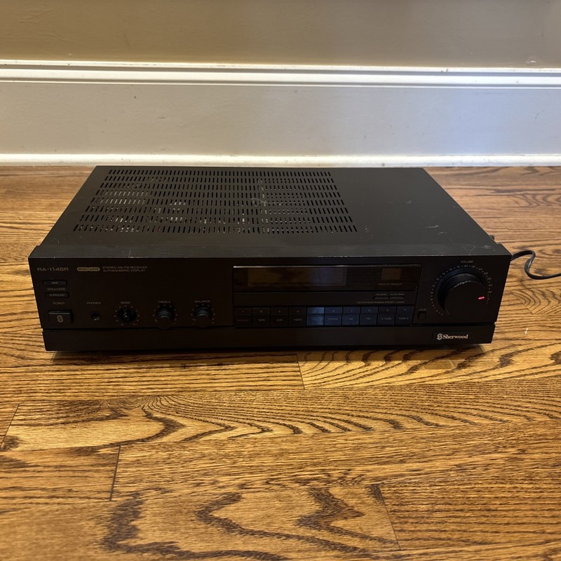 Vintage Sherwood RA-1145R Stereo AM/FM Receiver Digi-Link For Parts