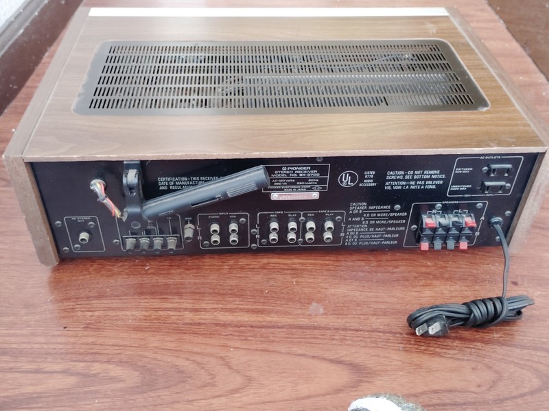 📻 Vintage Stereophonic Receiver Pioneer SX-3700 Japan Works Light Static gallery