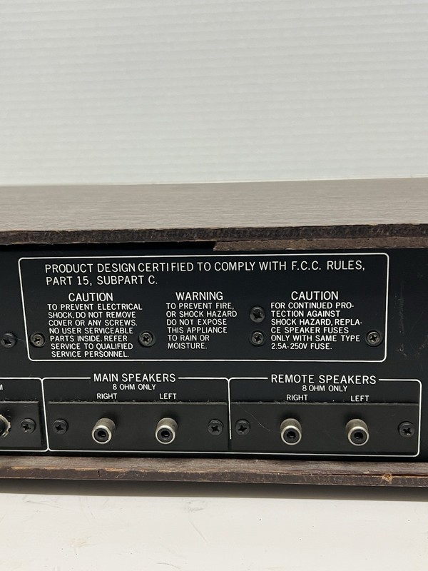 1977 Bell & Howell AM / FM Stereo Receiver Model 2700-DRR gallery