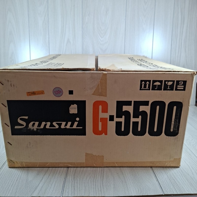 Vintage Sansui G-5500 Original Box & Paperwork *NO RECEIVER* Manual & Diagram gallery
