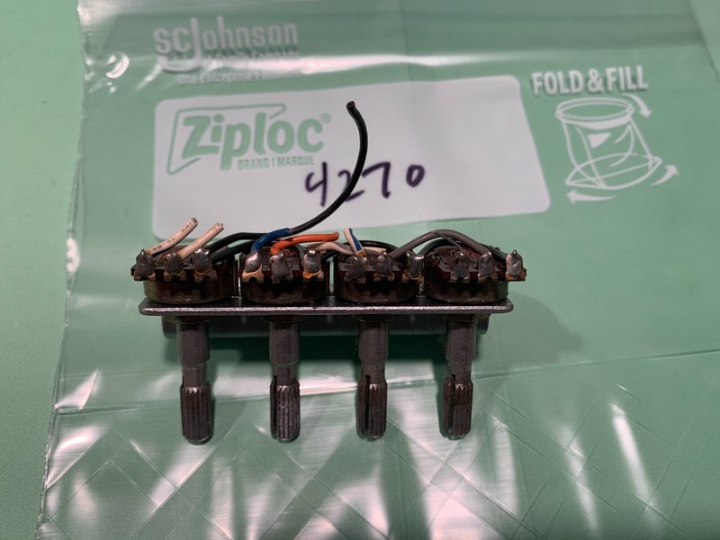 Marantz 4270 Quad / Stereo Receiver Parting Out Dolby Potentiometers (set of 4)