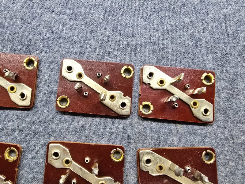 Sansui QR-4500 Receiver Part - NEC 2SD188 Power Transistor Sockets (8) gallery