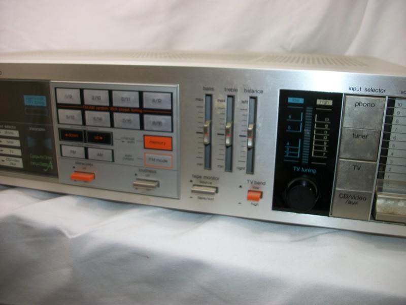 Vintage Technics SA-350 Quartz Synthesizer TV/FM/AM Stereo tested gallery