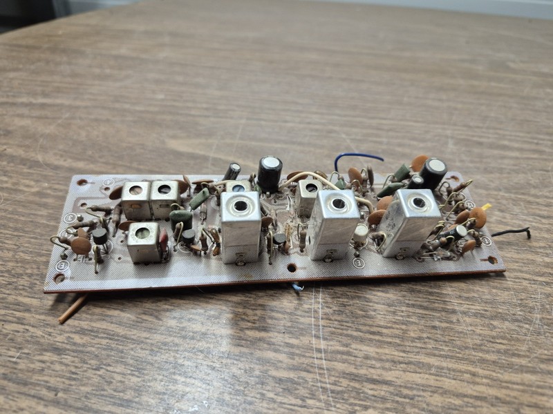 Vintage KLH Model Seventy-Two AM/FM Stereo Receiver Control Board
