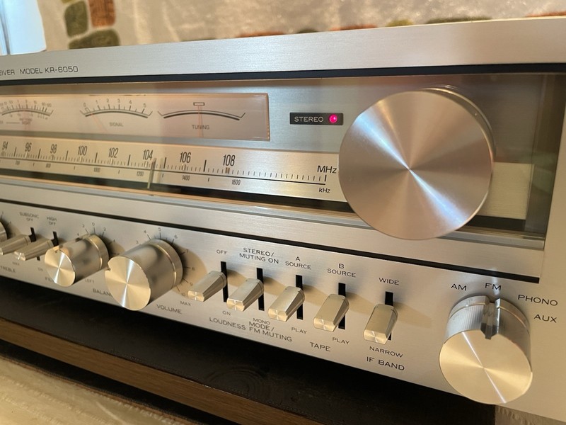 Kenwood Stereo Analog Receiver (KR-6050) gallery