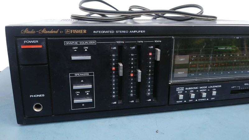 Fisher CA-275 good working Integrated Stereo Amplifier parts Parting Out , g323 gallery