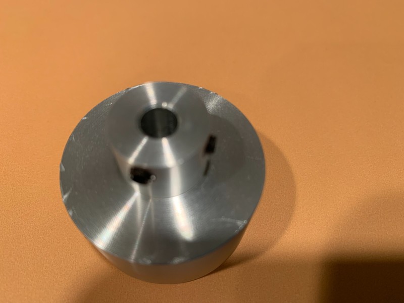 Yamaha CR-1020 Stereo Receiver Part Out Tuning Knob with Set Screws gallery