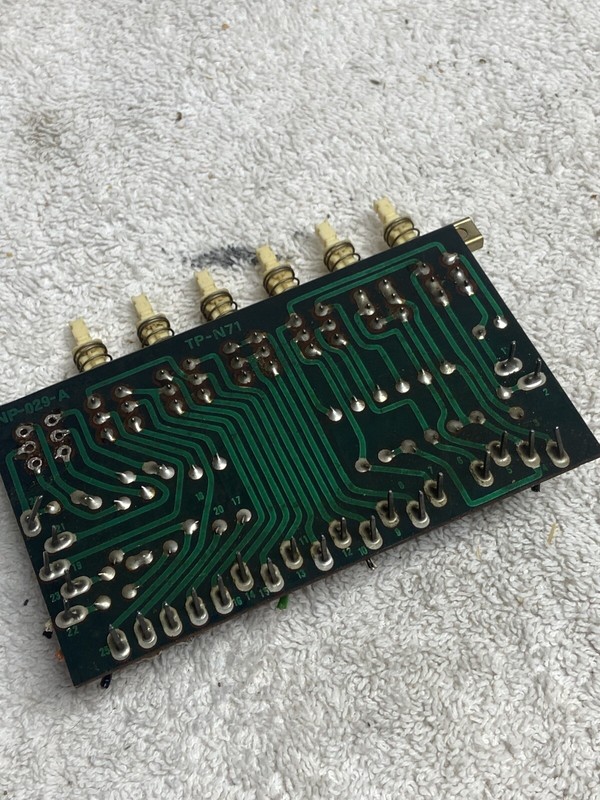 PIONEER SX-6000 Receiver PARTS - Selector Control board gallery