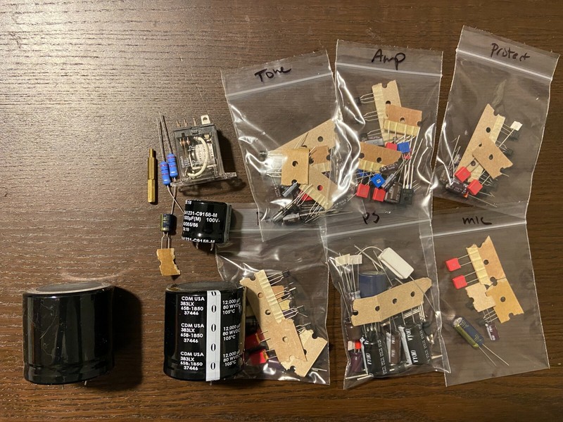 Pioneer SX-838 Complete Rebuild Kit High-Quality Receiver Recap Caps Transistors