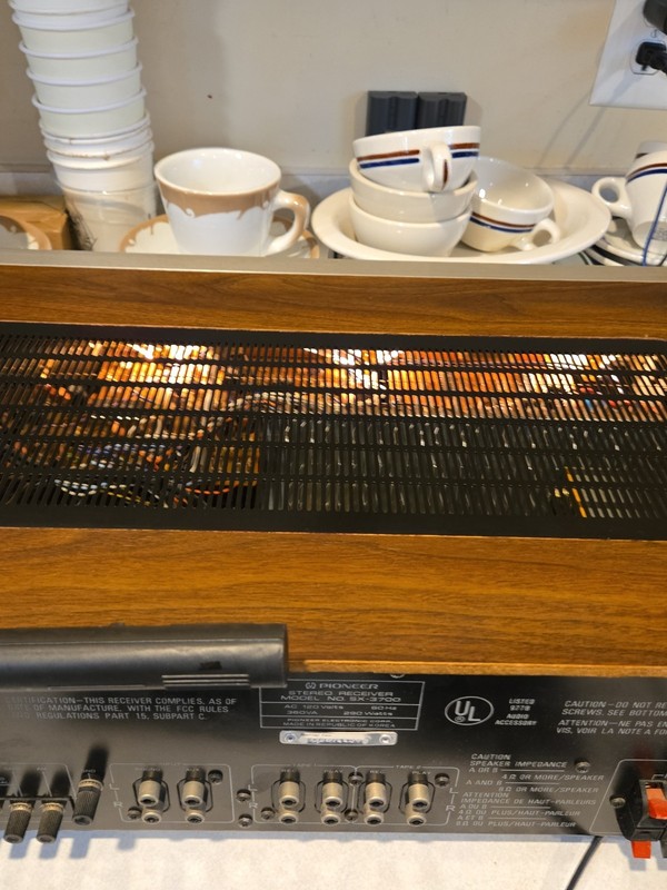 Pioneer SX-3700 Stereo AM/FM Vintage Receiver gallery