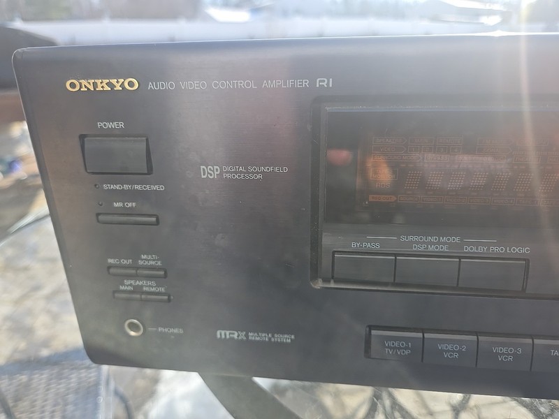 ONKYO Audio Video Control Amplifier A-SV620 Tested gallery
