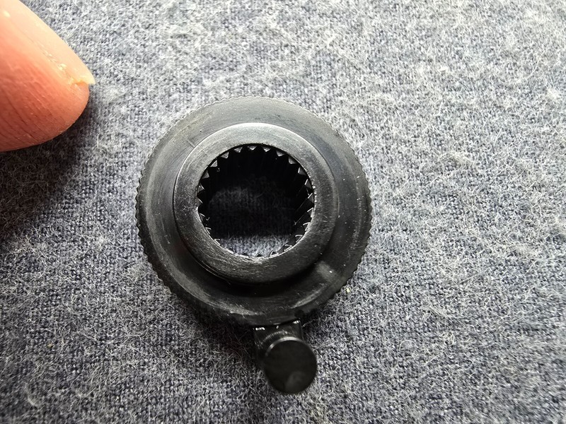 Sansui QR-4500 Receiver Part - Front Bass / Treble Knob w/ Left / Right Dial gallery