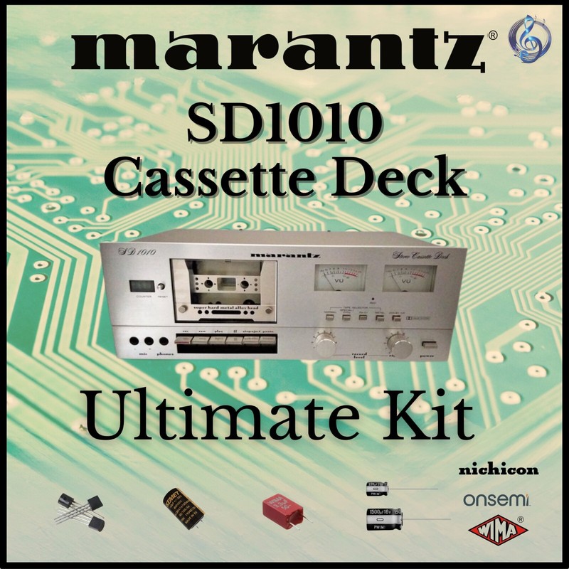 Marantz SD1010 Cassette Deck Ultimate Upgrade Kit Genuine Parts Restoration
