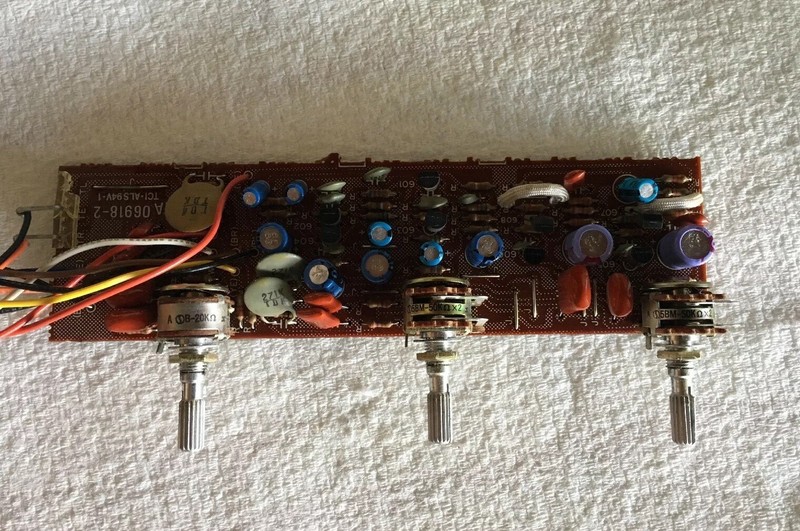 Yamaha CR-620: Tone Board Bass Tremble Loudness Assembly gallery