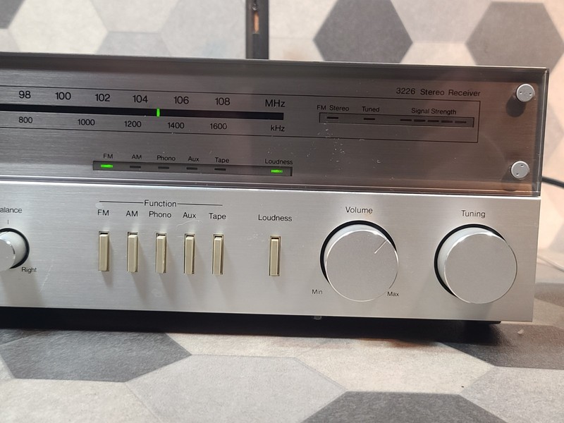 MCS 3226 Series Stereo Receiver Modular Component System TESTED working gallery