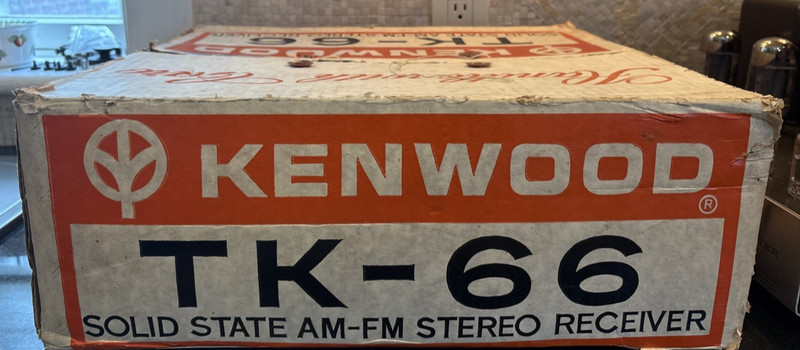 Kenwood TK-66 AM/FM Stereo Receiver 20 WPC Open Box Perfect Working Condition gallery