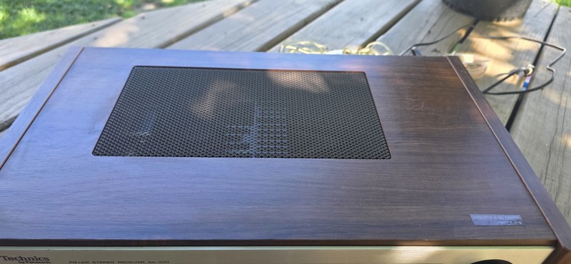 TECHNICS SA-400 STEREO FM-AM STEREO RECEIVER "CLEAN" gallery