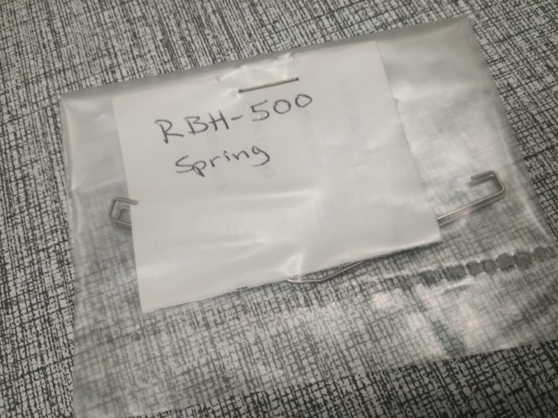 NEW PIONEER SPRING PART NUMBER RBH-500 ( 2-PCS BUNDLE)