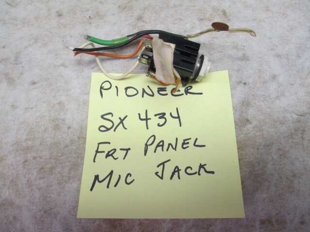 PIONEER Microphone jack from SX434