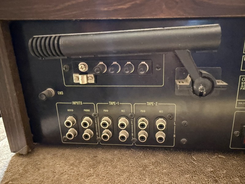 Vintage Optonica/Sharp SA-5206 ( Circa 1979/45 Watts Per Channel - Wooden gallery