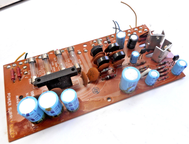 YAMAHA CR-600 STEREO RECEIVER - POWER SUPPLY BOARD - PARTING OUT gallery