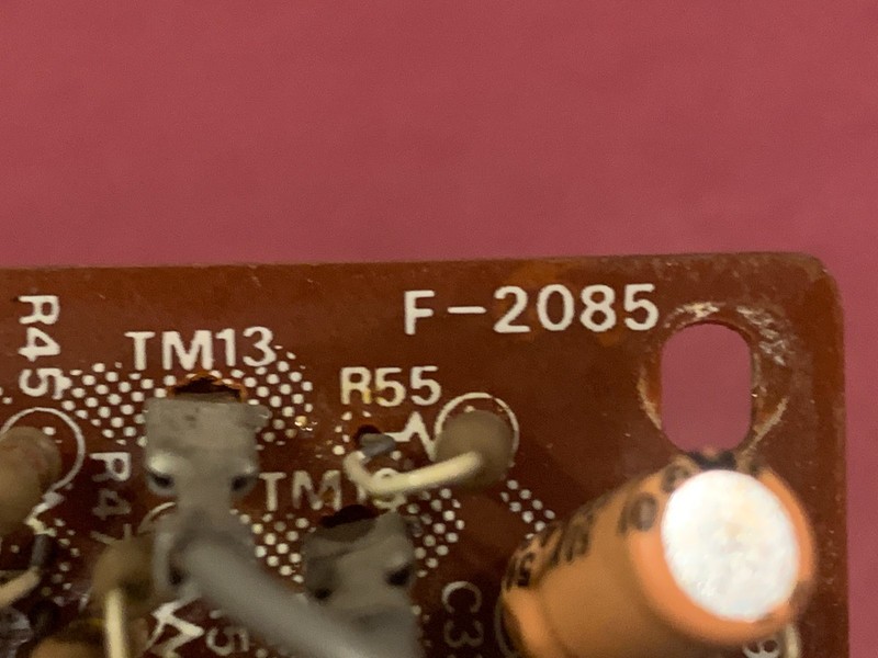 Sansui QRX-7500 Quad / Stereo Receiver - F-2085 Equalizer and CD-4 Circuit Board gallery