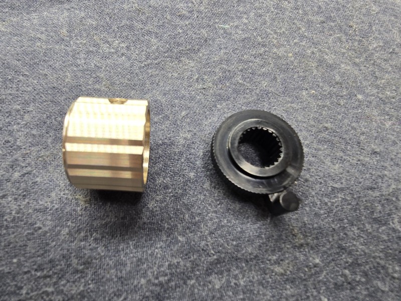 Sansui QR-4500 Receiver Part - Front Bass / Treble Knob w/ Left / Right Dial gallery