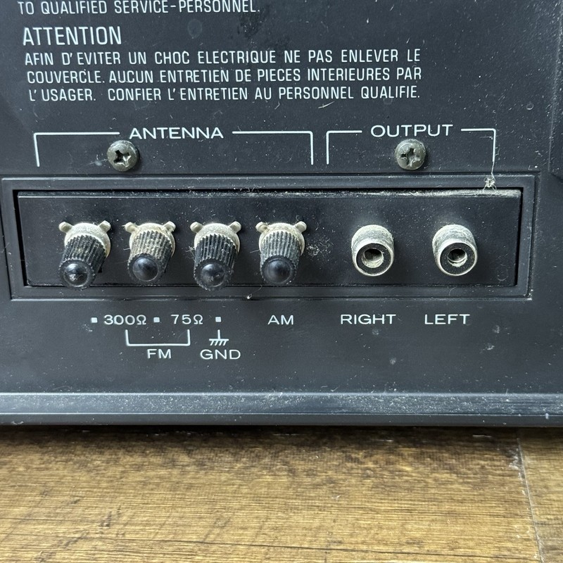 Kenwood KT-5500 Vintage AM/FM Stereo Tuner ( 1977 ) Fully Tested gallery