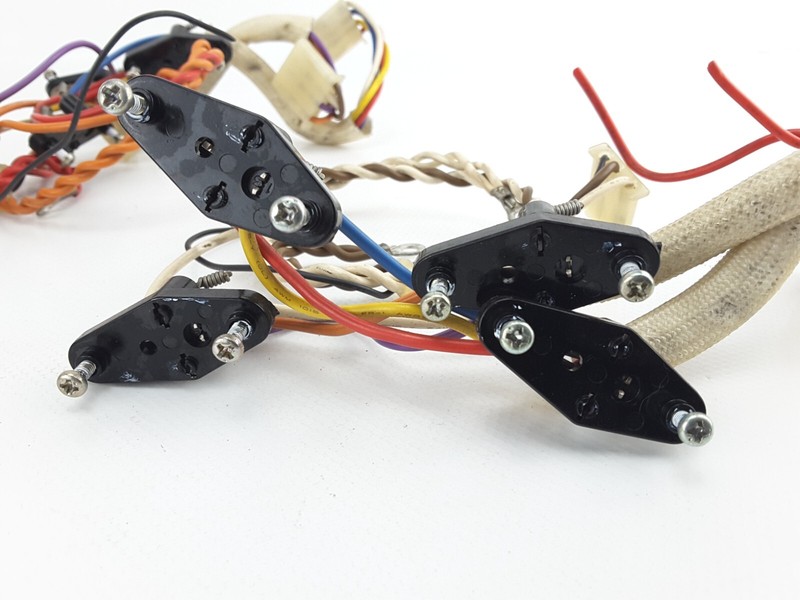PIONEER SX-1250 RECEIVER PARTS: ALL PLASTIC CONECTORS TRANSISTOR PLUGS gallery