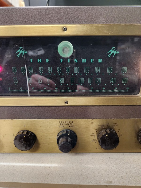 "The Fisher" 70-RT Vintage Tuner Receiver , Working Condition ! With 2 Antennas. gallery