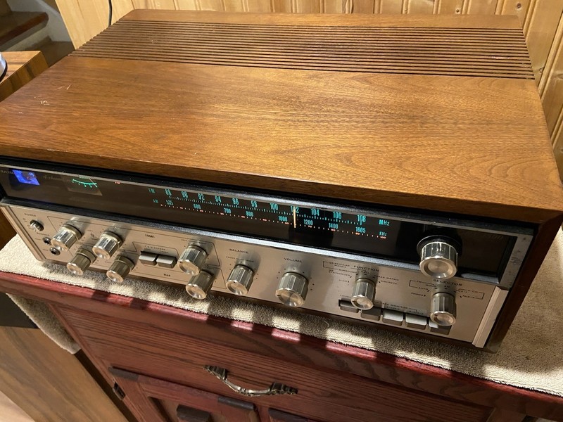 Very Clean Tested Working Condition Sansui QRX - 3500 Four Channel Receiver gallery