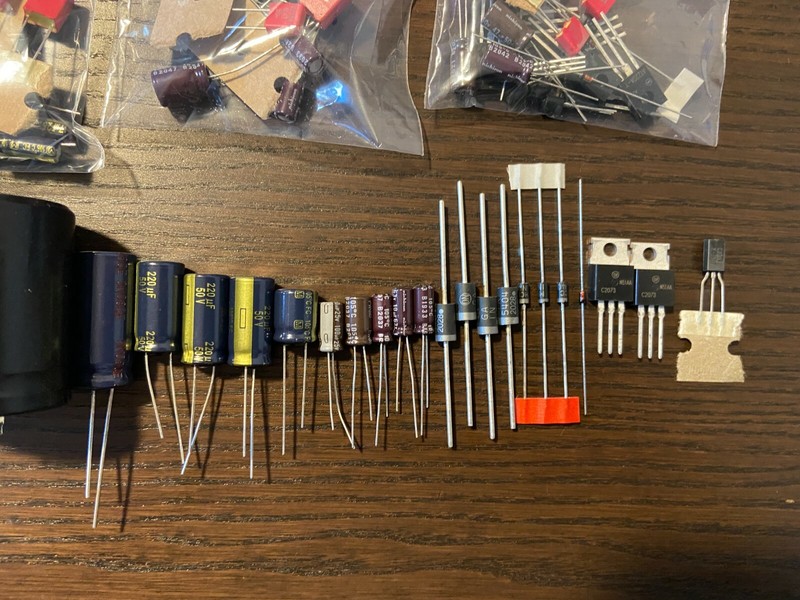 Pioneer SX-636 COMPLETE Rebuild Kit High-Quality Receiver Recap Caps Transistors gallery