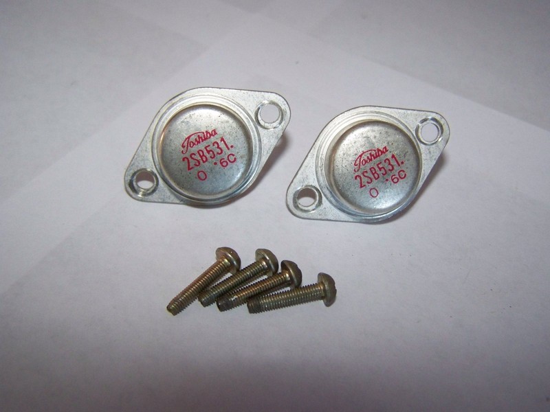 Pioneer SX-850 SX-636 SA-8500 Out Put Transistor Toshiba OEM 2SB531 (1 Each)