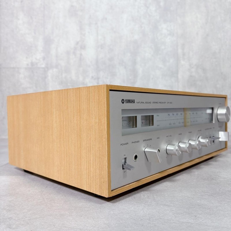Yamaha CR-400 Natural Sound Stereo Receiver Vintage Confirmed Operation Working gallery
