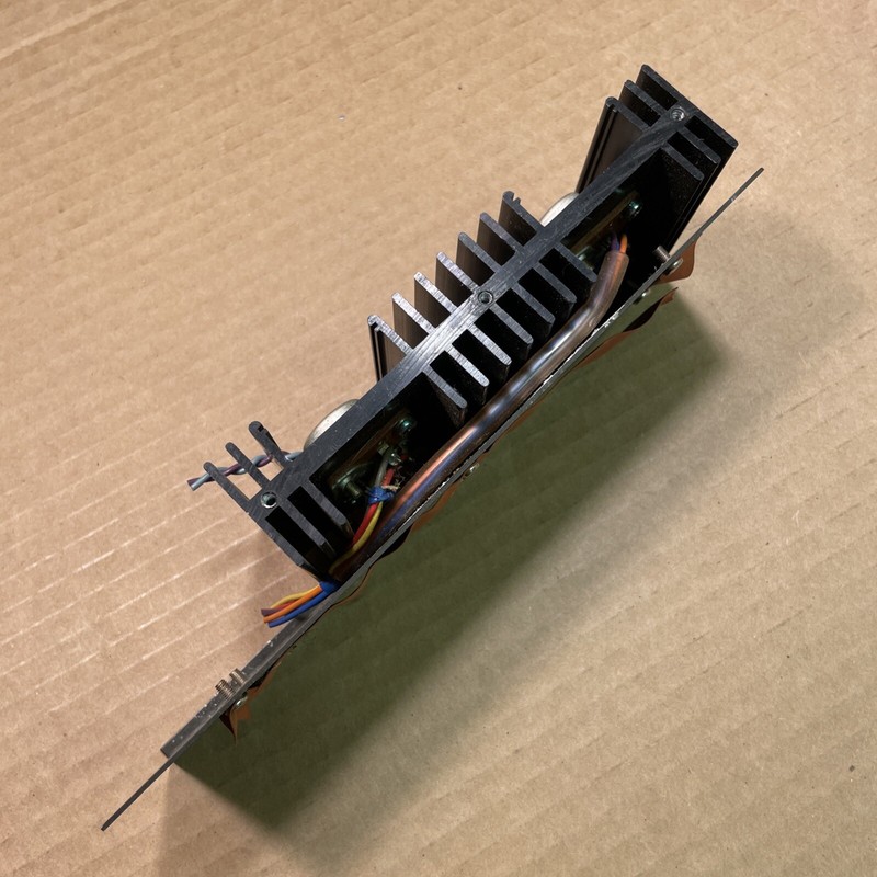Harman Kardon 930 Receiver Genuine Parts: Complete Heat Sink w/ Transistors (#2) gallery