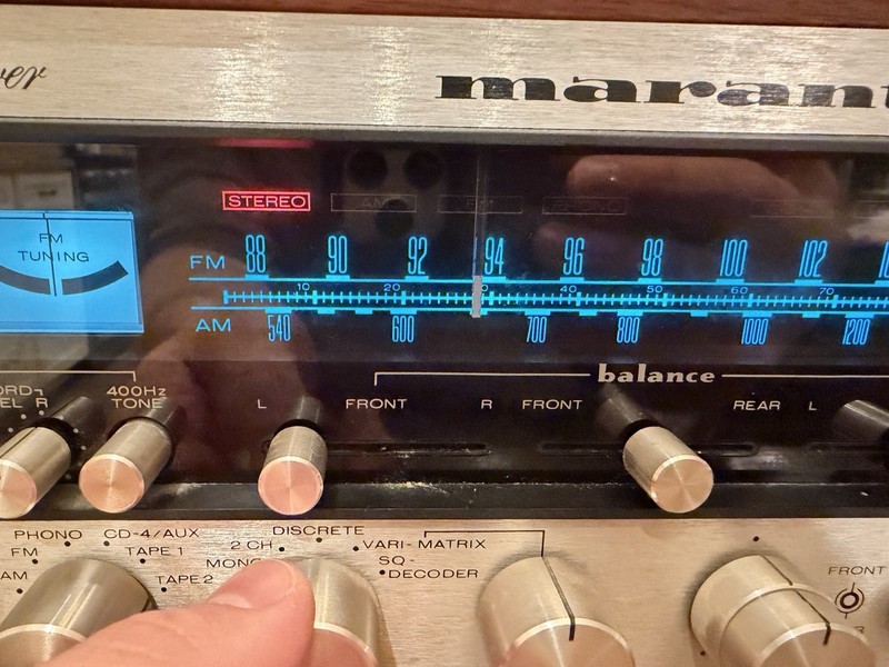 MUST SEE -TIME CAPSULE - Marantz 4270 Stereo 2+ Quadradial 4 Receiver gallery
