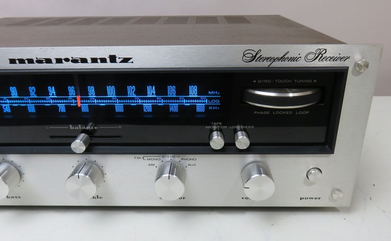 MARANTZ 2215B STEREO RECEIVER FULLY RECAPPED PRO SERVICED + LED's gallery