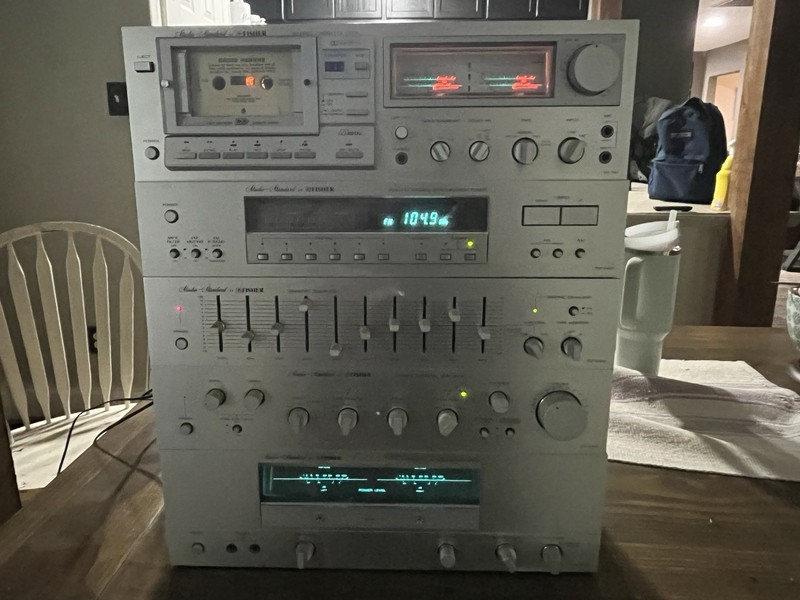 Fisher Studio-Standard Vintage Stereo Receiver FM-2421 EQ-2322 CC-3000 BA-6000