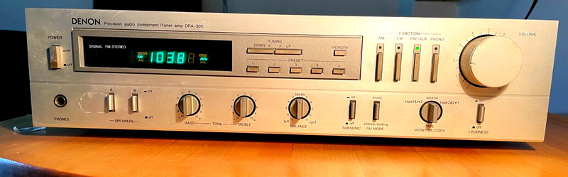 Denon DRA-300 AM FM Tuner Stereo Receiver Amplifier, Great Condition gallery
