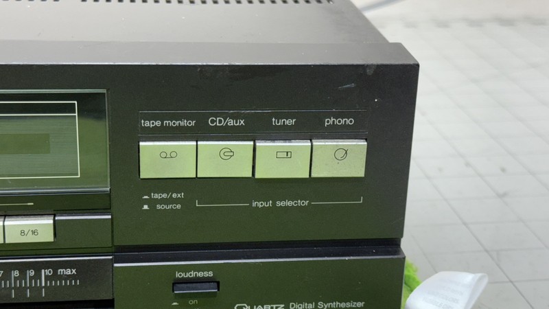 Technics SA-919 Quartz Synthesized AM/FM Receiver Powers On NO SOUND REPAIR PART gallery