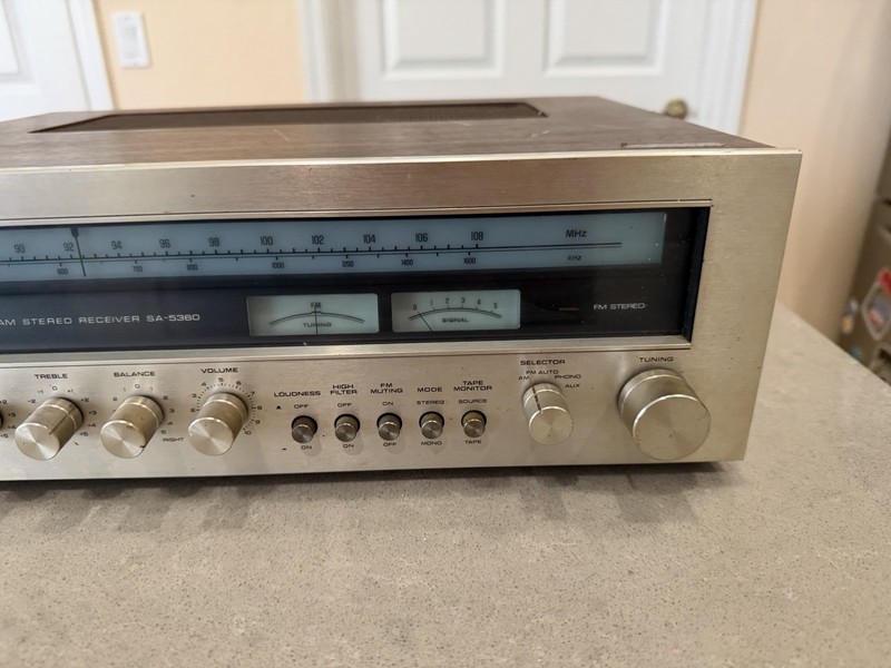 Technics By Panasonic SA-5360 FM/AM Stereo Receiver For Parts gallery