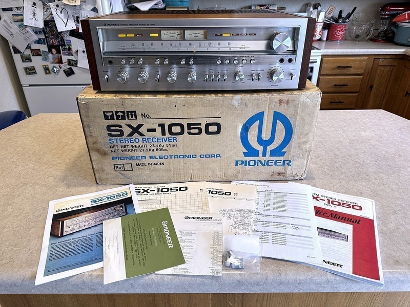 Pioneer SX-1050 Stereo Receiver - Just...WOW!!! gallery