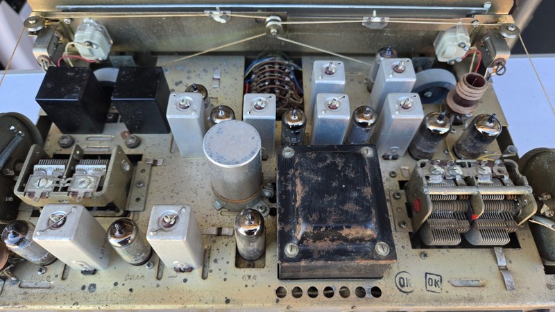 Trio AF-270 AM/FM Stereo Tuner Vintage Vacuum Tube Radio For Parts OR Repair gallery